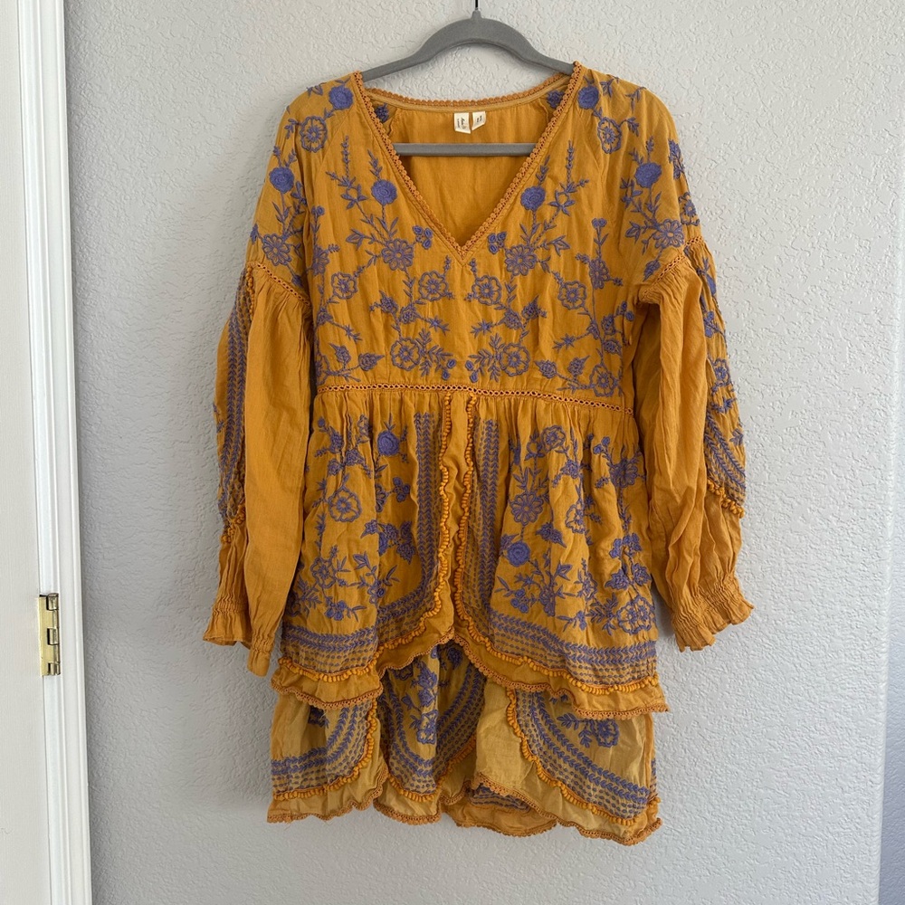 Anthropologie Floral Dress